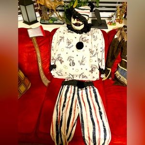 Creepy Clown costume - Kids medium